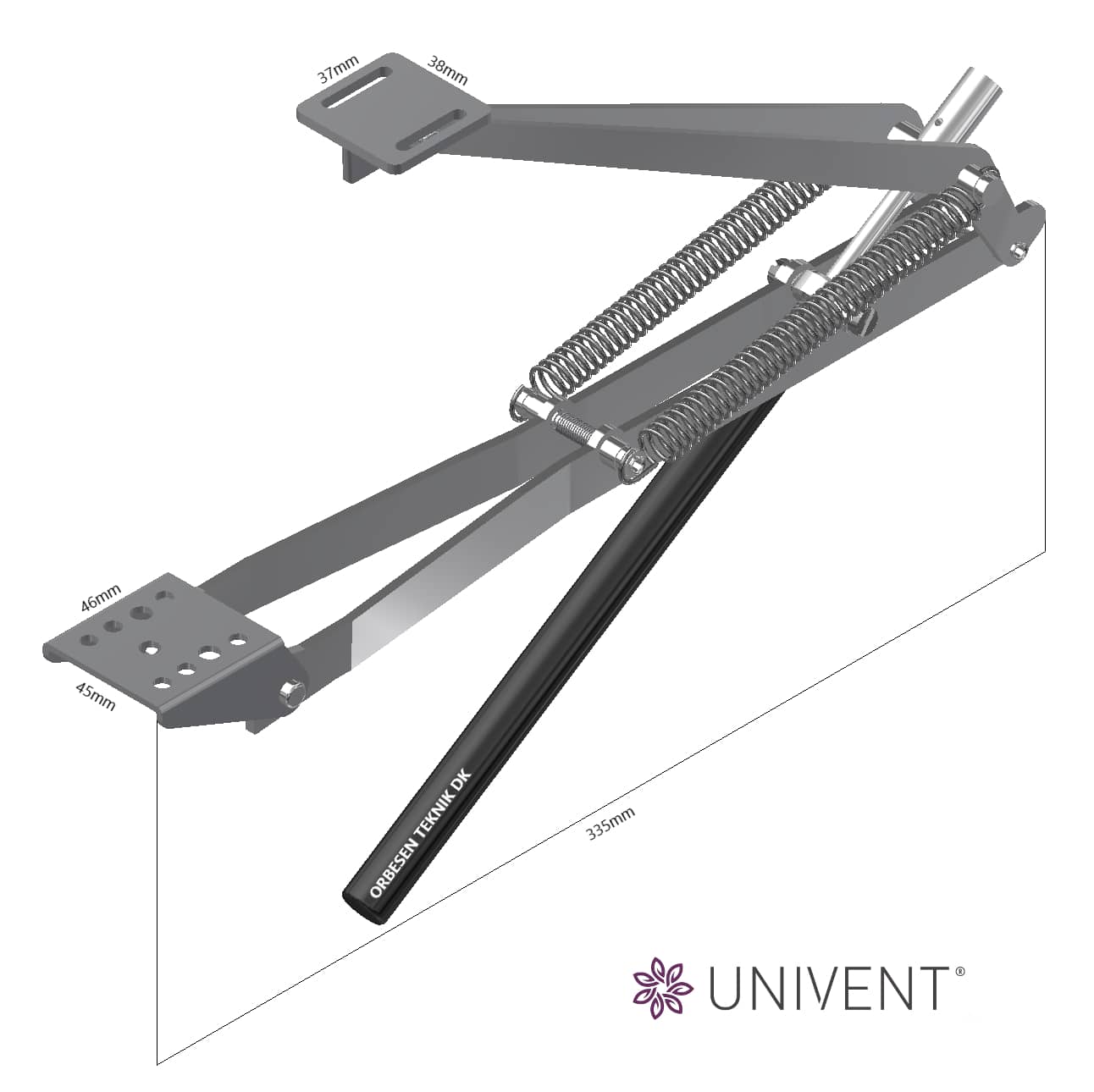 Automatisk sollucka och dörröppnare